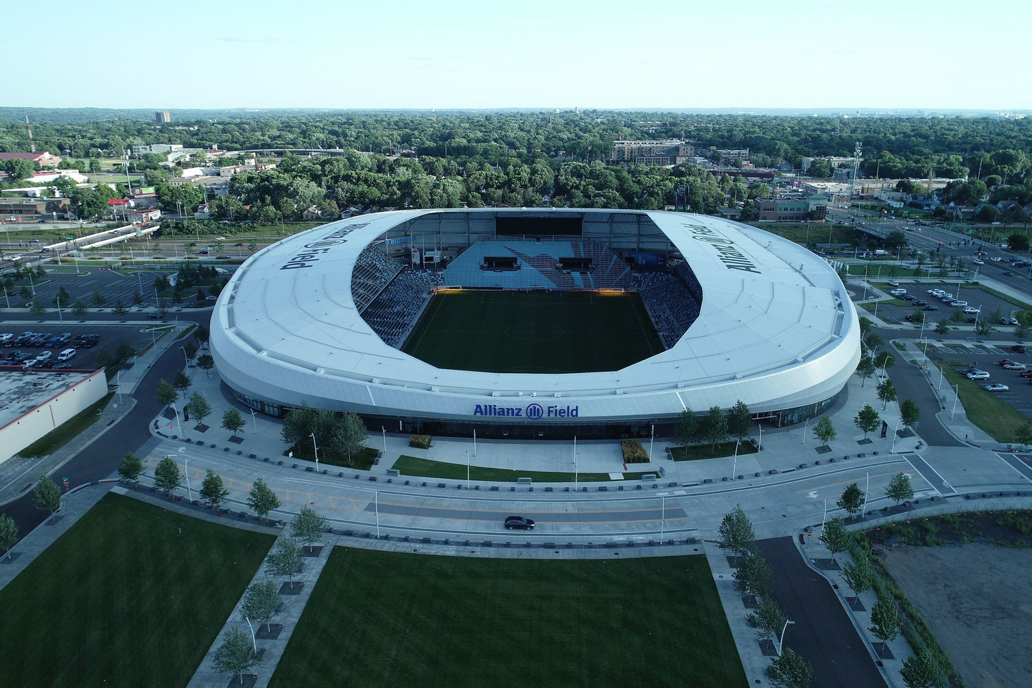 Soccer Stadium’s Star Forward: DensDeck® Prime Roof Board