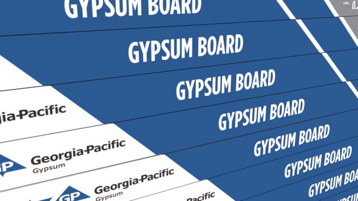 Georgia-Pacific ToughRock Drywall Gypsum Board