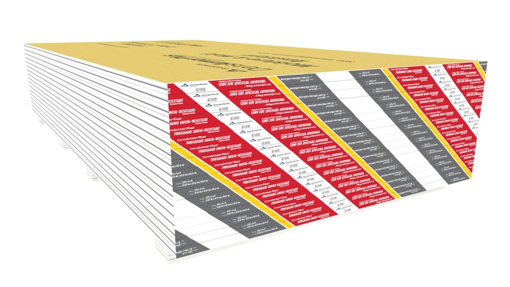 DensArmor Plus Fireguard Abuse-Resistant Drywall Interior Panels