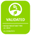 UL Greenguard validated
