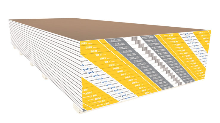 Toughrock Span 24 Ceiling Board Ceiling Grade Gypsum Board Panels