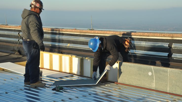 Commercial Heated Roof Mat System